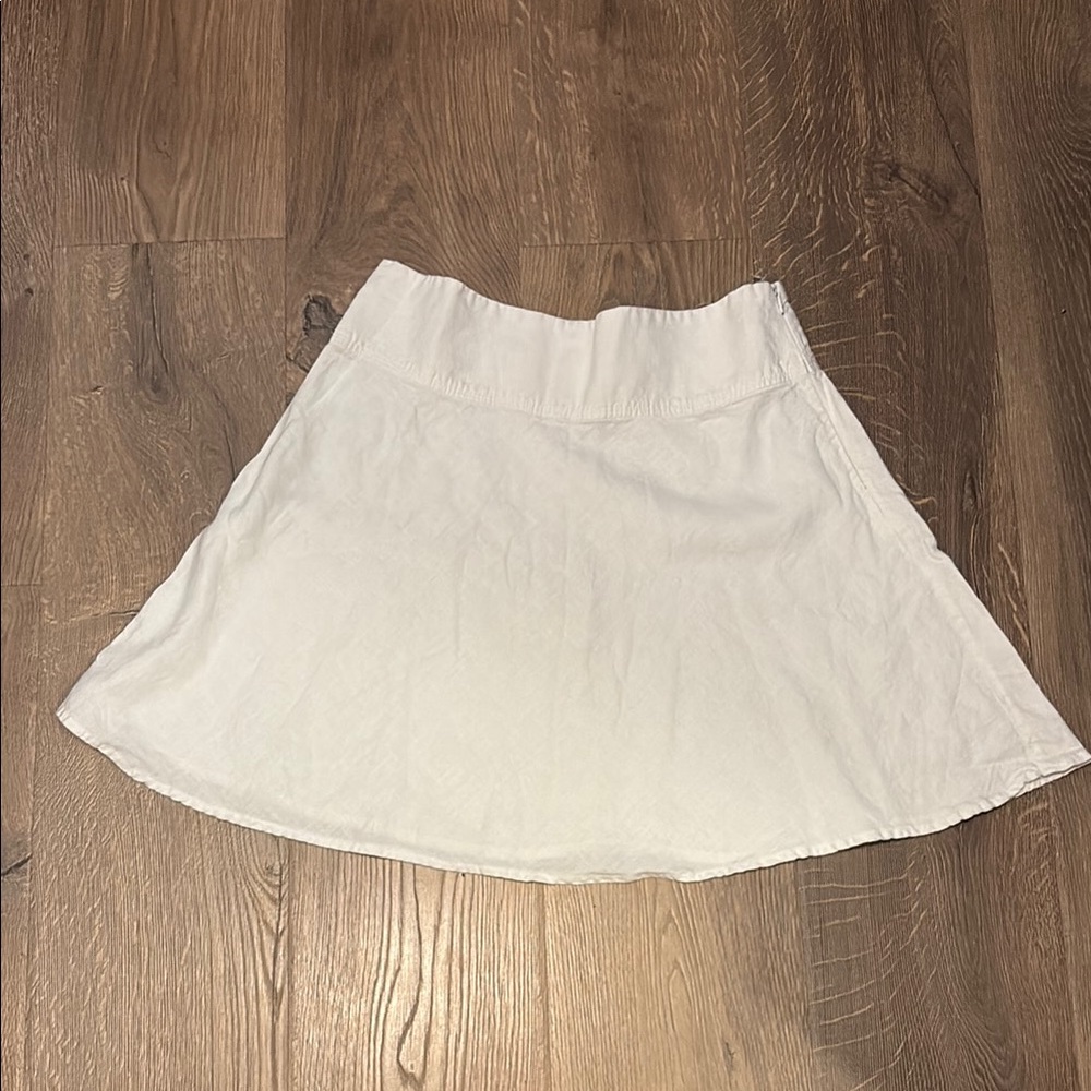 Merona White Linen Women's Skirt